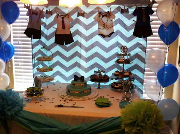 baby-shower-bow-tie-table