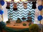 baby-shower-bow-tie-table