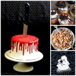 Halloween Desserts Collage